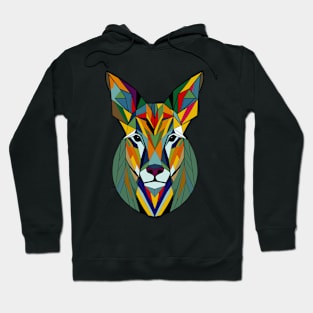 Portrait of Deer Hoodie